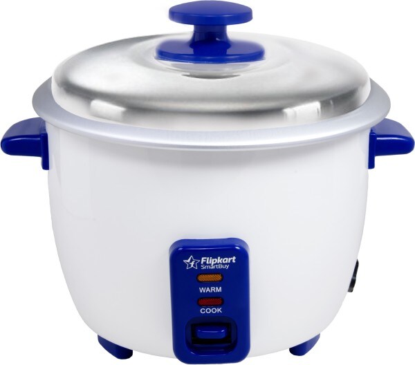 Flipkart SmartBuy Classic 1 L Rice Cooker (White) Price in India, Specifications, Comparison
