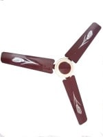 NexStar Fly Cherry Ceiling Fan (Beige & Maroon)