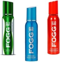 Fogg Focus Body Spray (120ML, Pack of 3)
