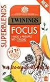 Twinings Focus Mango and Pineapple with Ginseng Fruit Tea (30GM, 20 Pieces)