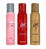 Revlon Fragrance Unlimited Perfumed Body Spray (Pack of 3)