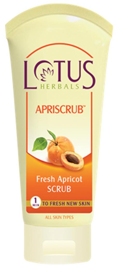Lotus Herbals Fresh Apricot Scrub (100GM, Pack of 3)