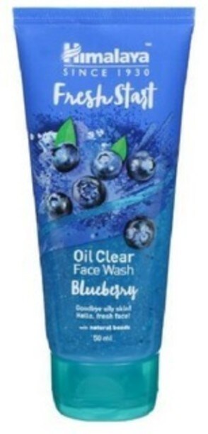 Himalaya Fresh Start Oil Clear Blueberry Face Wash (50ML, Pack of 3)