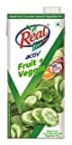 Real Fruit Power Activ Fruit + Veggie Cucumber Spinach Vegetable Mixed Fruit juice (Mixed, 1LTR)