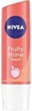 Nivea Fruity Shine Lip Balm (Peach, 4.8GM)