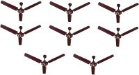 Blue Sapphire Fusion Ceiling Fan (Brown)