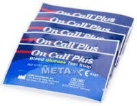 On Call Plus G133-110 Glucometer Strips (100 Strips)