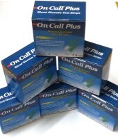 On Call Plus G133-111 Glucometer Strips (300 Strips)