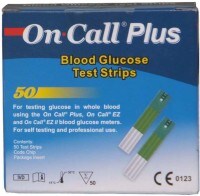 On Call Plus G133-111 Glucometer Strips (50 Strips)
