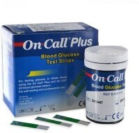 On Call Plus G133-118 Glucometer Strips (25 Strips)