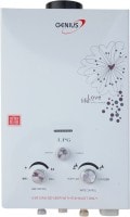 Genius 6L Gas Water Geyser (GB2 ECO, White)
