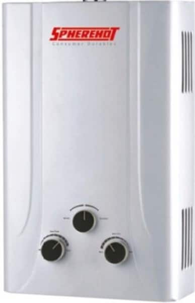 Spherehot 6L Gas Water Geyser (Revera Ultra, White) Price in India,  Specifications, Comparison (30th July 2023) | Pricee.com