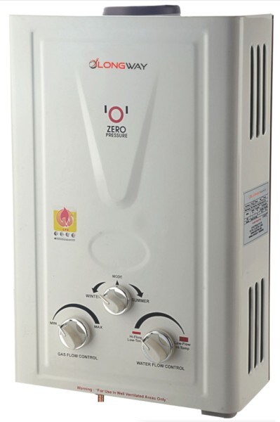 Longway 7L Gas Water Geyser (Xolo DLX, White) Price in India,  Specifications, Comparison (10th October 2023) | Pricee.com