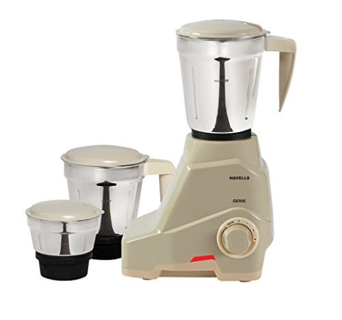 havells genie 500w mixer grinder price