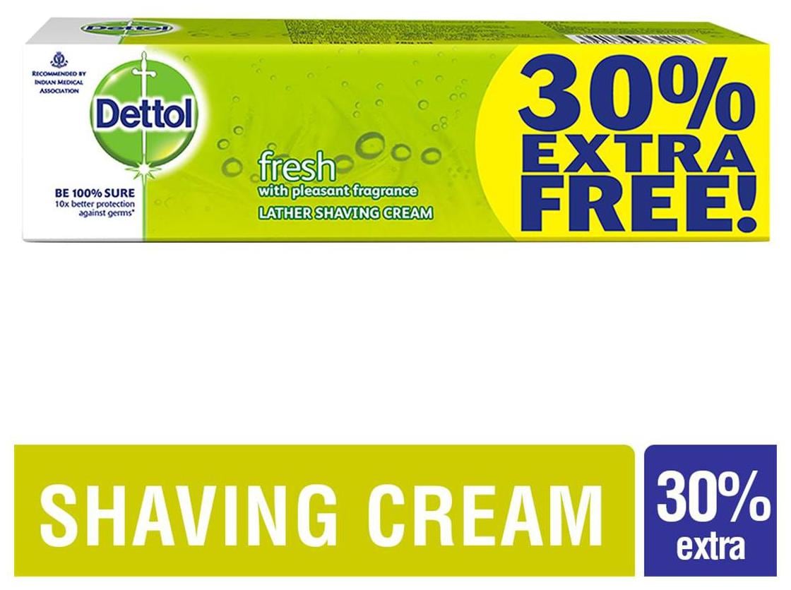 Dettol Germ Protection Shaving Cream (78GM)