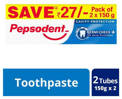 Pepsodent Germi Check+ Cavity Protection Toothpaste (150GM)