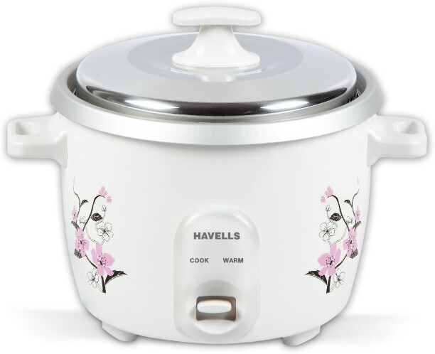 Havells GHCRCCW070 1.8 L Rice Cooker (White)