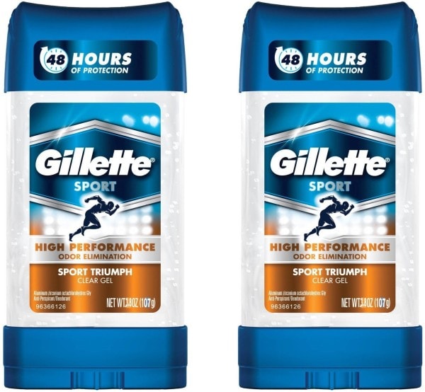 Gillette Gillette High Endurance Sport Triumph Clear Gel Anti