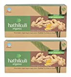 Hathikuli Organic Ginger Green Tea (100GM, Pack of 2, 25 Pieces)