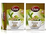 Gtee Ginseng Amla Green Tea (75GM, Pack of 2, 50 Pieces)