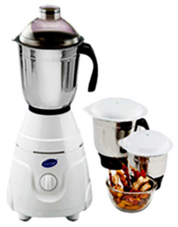 Glen Gl 4021 550W Mixer Grinder (White, 2 Jar)