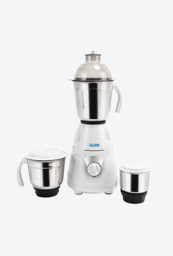 Glen Gl 4028 600W Mixer Grinder (White, 3 Jar)