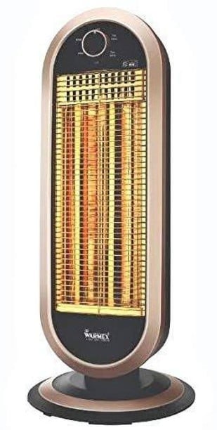 Warmex Gleam Carbon Room Heater (Black & Gold)