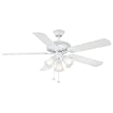 Hampton Bay Glendale Ceiling Fan (White)