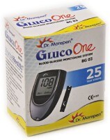 Dr. Morepen Gluco One BG-03 Glucometer Strips (25 Strips)