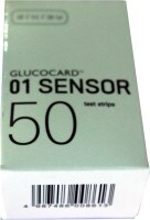 Arkray Glucocard 01 Sensor Glucometer Strips (50 Strips)