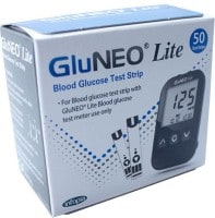 Infopia Gluneo Lite Glucometer Strips (50 Strips)