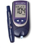 Accu-Chek Go Glucometer (50 Strips, Black)