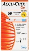 Accu-Chek Go Glucometer Strips (50 Strips)