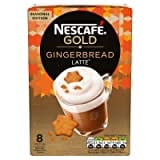 Nescafe Gold Gingerbread Latte Coffee (Gingerbread Latte, 168GM, 8 Pieces)
