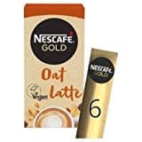 Nescafe Gold Oat Latte Coffee (Oat Latte, 96GM, 6 Pieces)