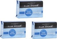 Park Avenue Good Morning Freshness Deodorant Body Spray Soap (Pack of 3)