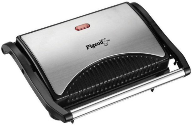 Pigeon Griller Open Grill Sandwich Maker (Black)