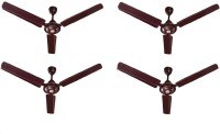 Blue Sapphire Grind Ceiling Fan (Brown)