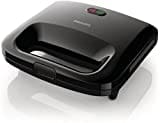 Philips HD2393/99 Grill, Toast Sandwich Maker (Black)