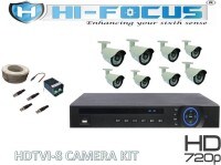 Hi Focus HDCVR4108S/TM8 CCTV Security Camera (8 Channel)