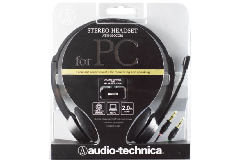 Audio Technica ATH 330COM Wired Headset