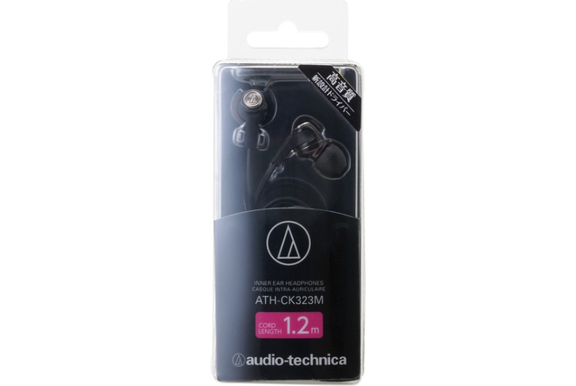 Audio Technica ATH CK323M Wired Earphones