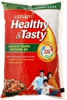 Emami Healthy & Tasty Kachchi Ghani Mustard Oil (1LTR)