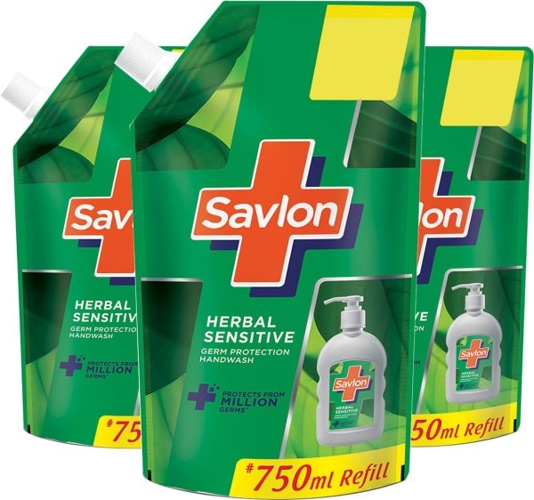Savlon Herbal Sensitive Germ Protection Hand Wash (750ML)