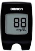 Omron HGM-112 Glucometer (10 Strips, Black)