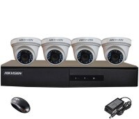 Hikvision HIK4HDE1D1 CCTV Security Camera (4 Channel)