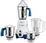 Philips Hl1645 750 W Vertical Mixer Grinder (Blue & White, 3 Jars)