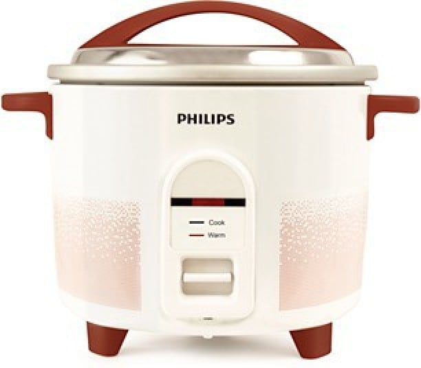 Philips HL1663/00 4.4 L Rice Cooker (White)