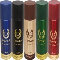 Denver Honour Pride/Caliber/Prestage/Hamilton/Honour Body Spray (825ML, Pack of 5)
