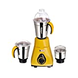 Aromix Hotal Chef 750W Mixer Grinder (Yellow, 3 Jar)